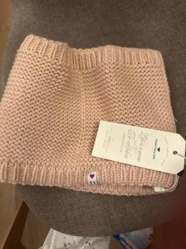 Schal weiche Wolle rosa 