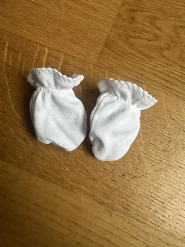 JACADI Handschuhe newborn Weiss 