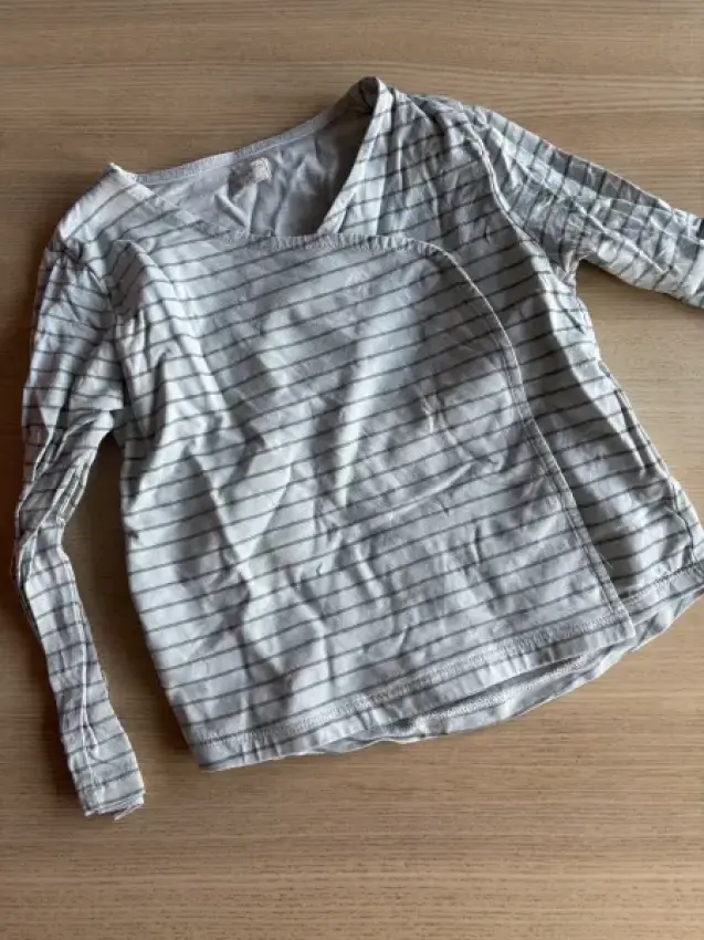 Wickeljacke gestreift Gr. 98/104