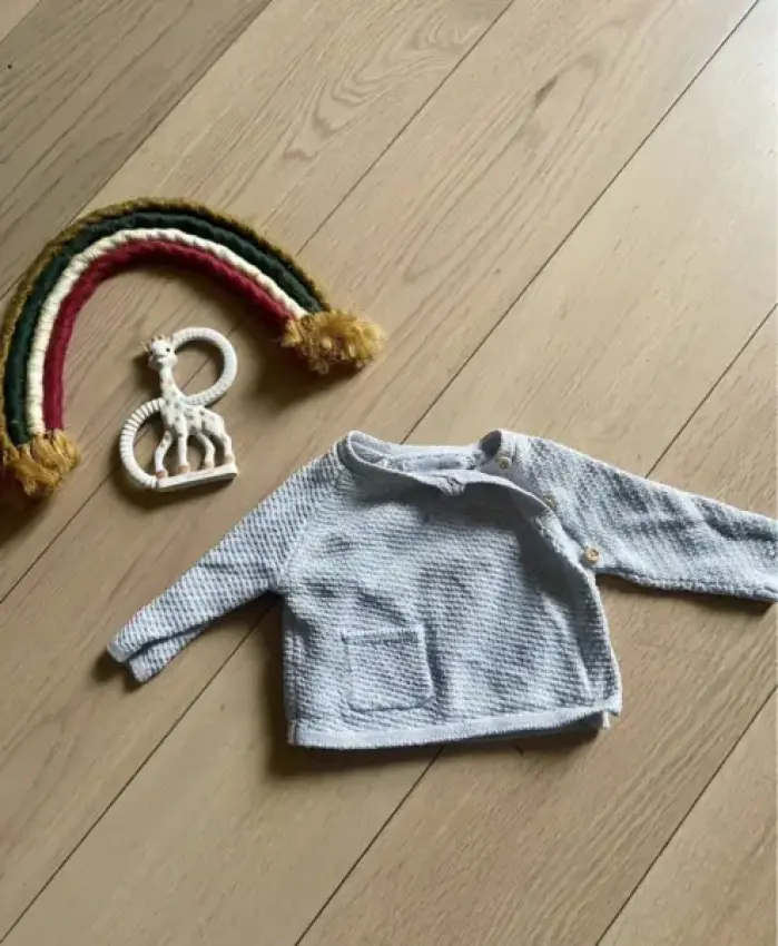 Zara Strickjacke grau