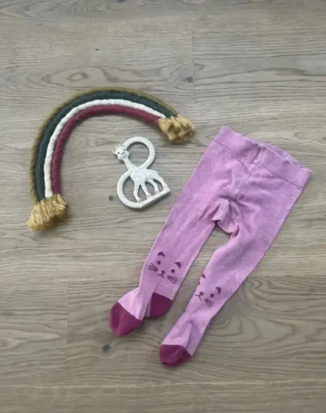 Strumpfhose Tchibo Pink Katze