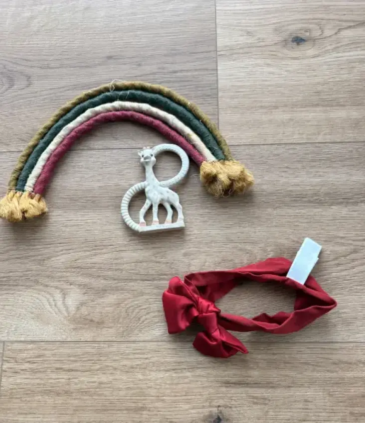 Haarband Schleife Rot