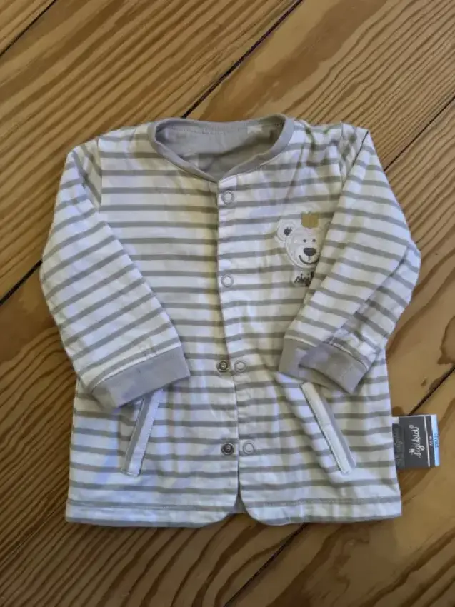 1 Wendejacke gestreift 