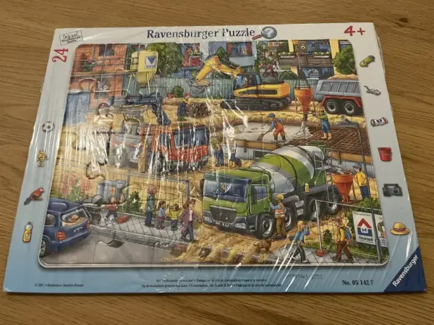 Puzzle Baustelle 24tlg.