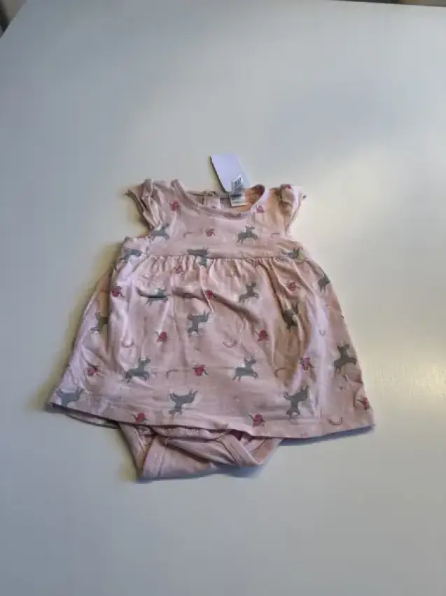 Topomini Bodykleid 62/68 Rosa