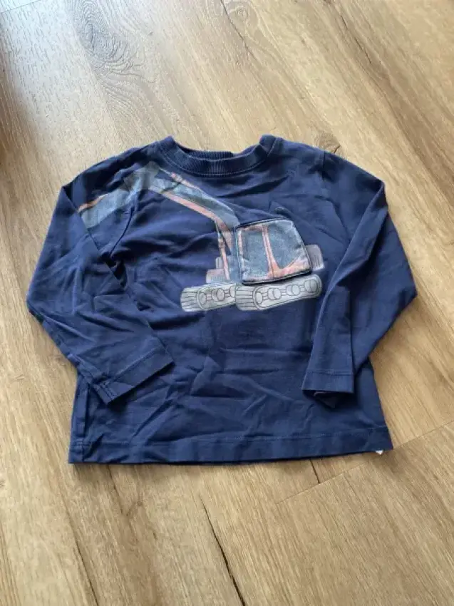 Longsleeve Bagger blau minymo 