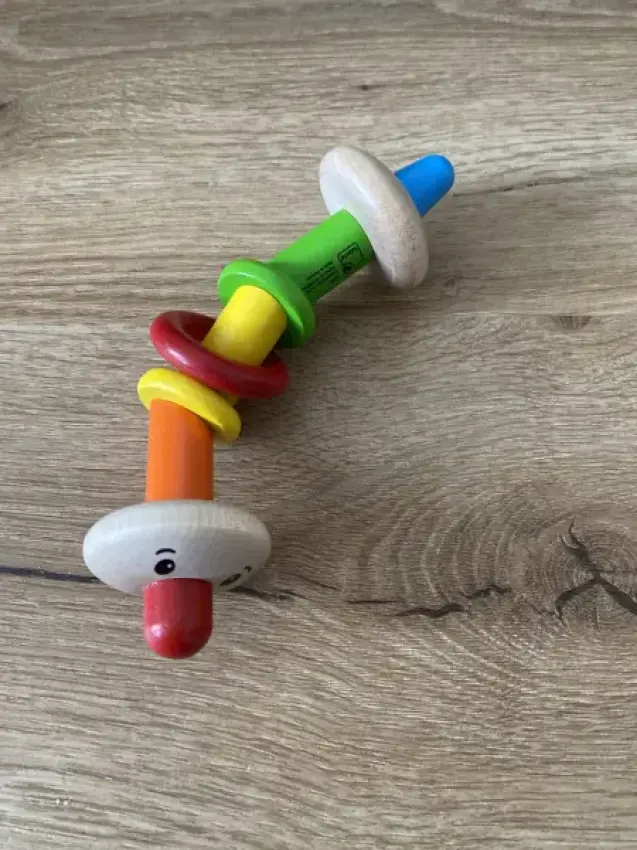 Holzspielzeug Raupe selecta 