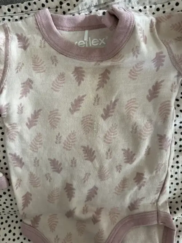 Body Merino altrosa *geflickt* Gr. 80