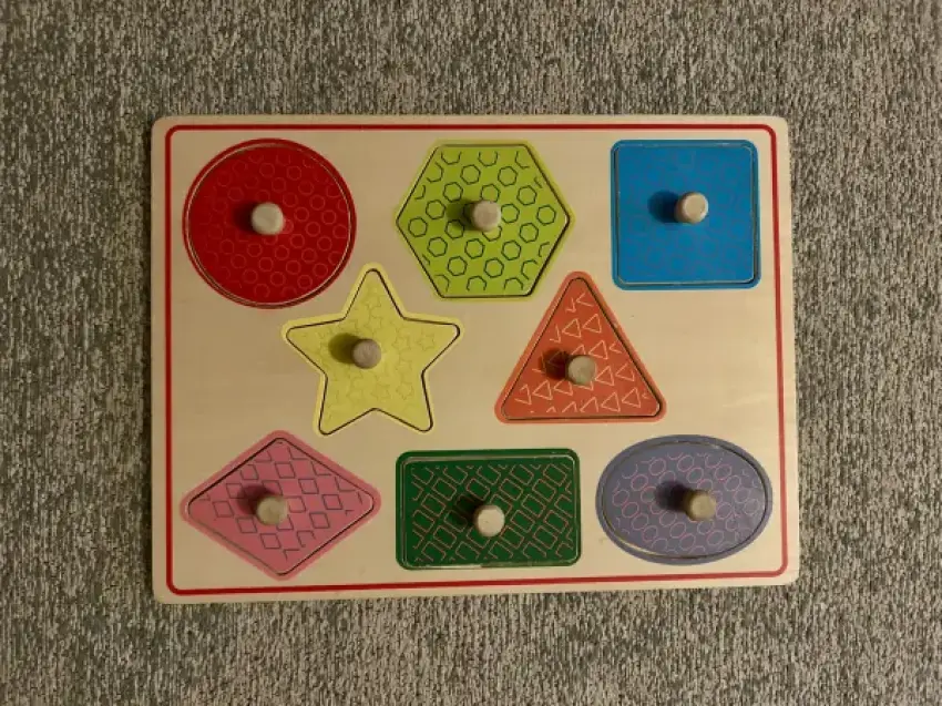 Geometrisches Puzzle 