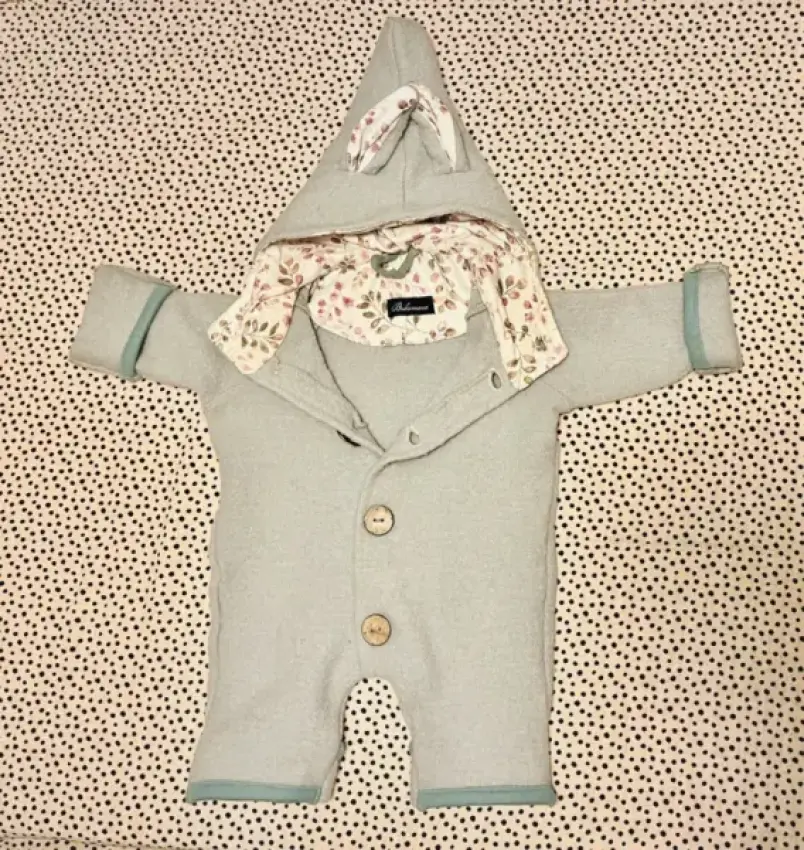 Wollwalk mint Häschen Gr. 56