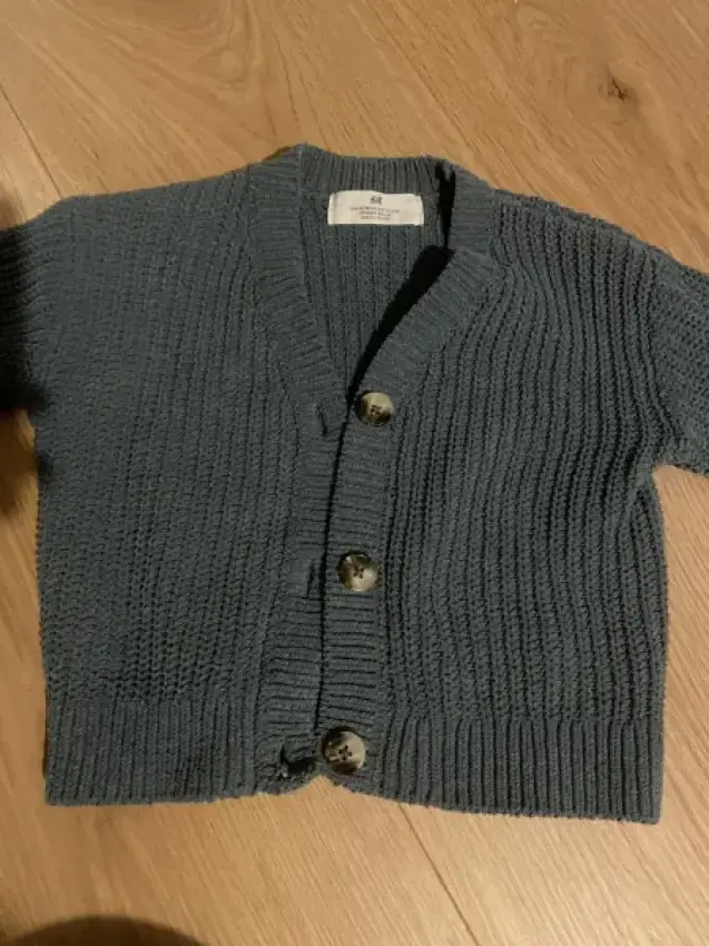 H&M Strickjacke grün