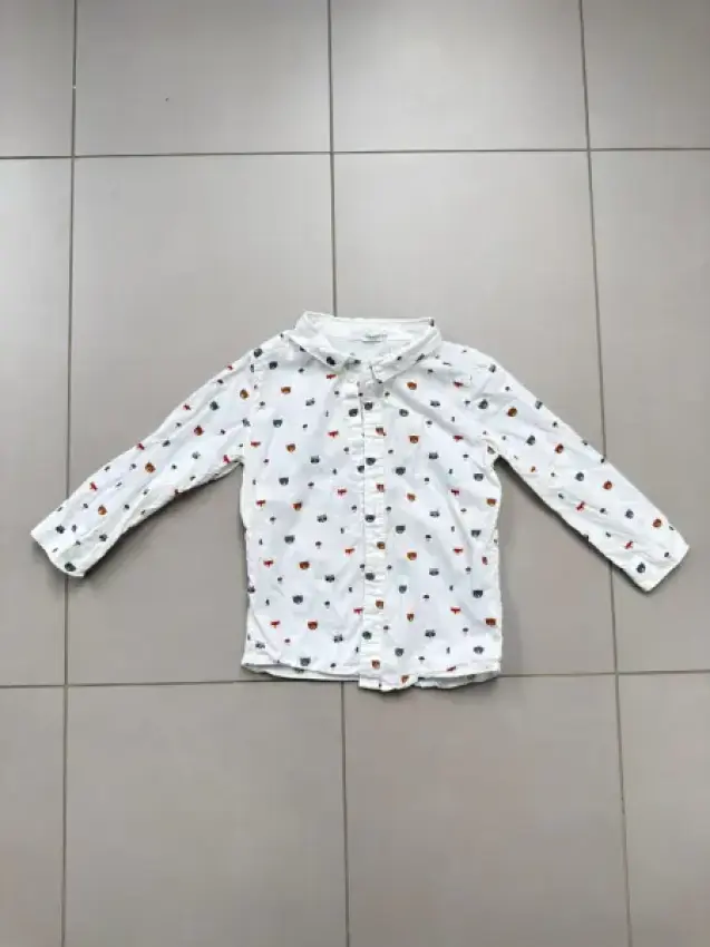 H&M Hemd mit Tier-Print