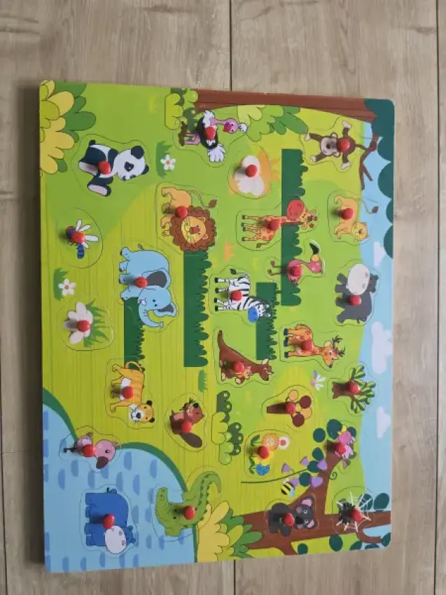 Steckpuzzle Tiere 