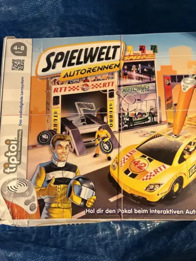 Tiptoi Spielwelt Autorennen