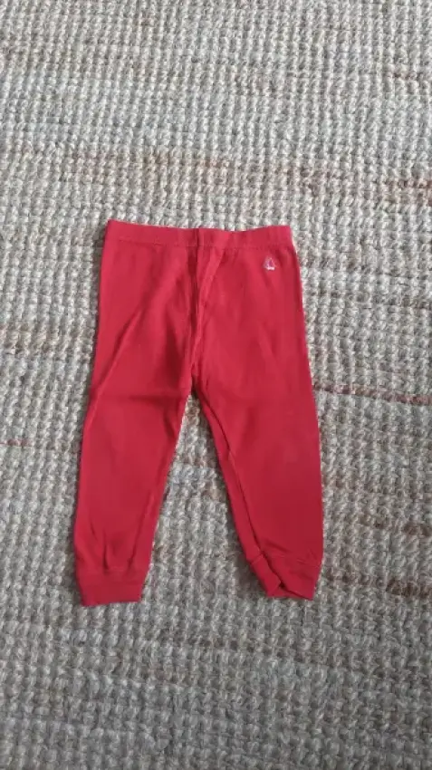 Petit Bateau, Leggings rot