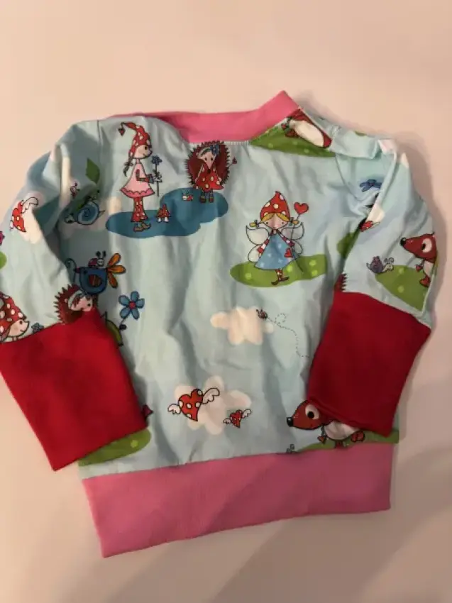 Langarmshirt Baby handmade 
