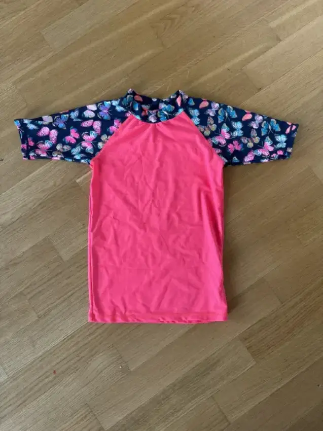 Uv Shirt lagen bleu pink 