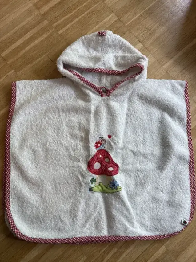 Badeponcho Baby Pilz