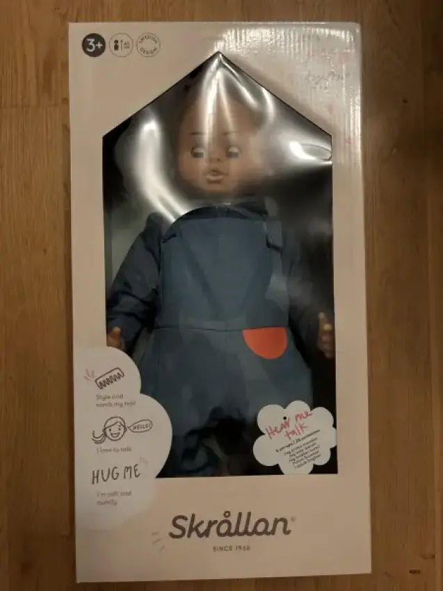 Skrallan Puppe Mike English 