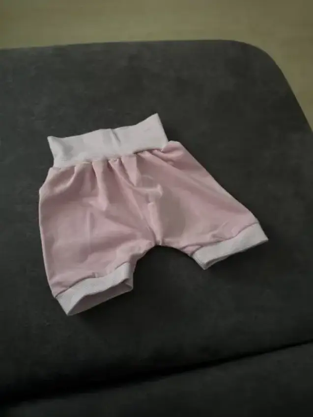 Pumphose Kurz Rosa 80-92